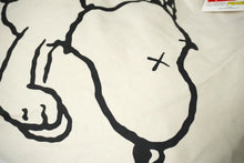 Load image into Gallery viewer, 新品未使用品 KAWS×UNIQLO カウズ×ユニクロ トートバッグ ピーナッツ 401707 シルバー金具 中古 60967