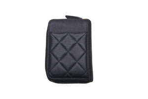 CHANEL シャネル ジップカードコインケース ココマーク AP2966 シャイニーグレインドカーフスキン ゴールド金具 美品 中古 60975