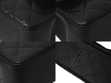 Load image into Gallery viewer, 極美品 CHANEL シャネル チェーンショルダーバッグ マトラッセ30 Wフラップ A58600 ソーブラック ランダムシリアル 中古 60978