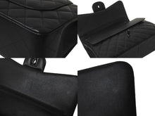 Load image into Gallery viewer, 極美品 CHANEL シャネル チェーンショルダーバッグ マトラッセ30 Wフラップ A58600 ソーブラック ランダムシリアル 中古 60978
