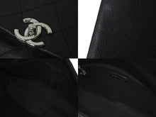 Load image into Gallery viewer, CHANEL シャネル マトラッセ ワンショルダーバッグ ココマーク 25番台 ブラック レザー シルバー金具 美品 中古 60979