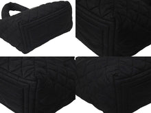 Load image into Gallery viewer, CHANEL シャネル コココクーン マトラッセ ハンドバッグ A48610 19番台 ナイロン ブラック シルバー金具 美品 中古 60986