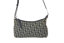 Load image into Gallery viewer, Christian Dior クリスチャンディオール ハンドバッグ トロッター キャンバス ベージュ ブラック シルバー金具 良品 中古 60995