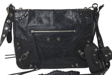 Load image into Gallery viewer, 極美品 BALENCIAGA バレンシアガ ショルダーバッグ LE CAGOLE ルカゴール ミディアム 719093210KR1000 ブラック 中古 61009