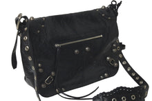 Load image into Gallery viewer, 極美品 BALENCIAGA バレンシアガ ショルダーバッグ LE CAGOLE ルカゴール ミディアム 719093210KR1000 ブラック 中古 61009
