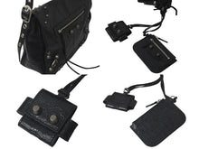 Load image into Gallery viewer, 極美品 BALENCIAGA バレンシアガ ショルダーバッグ LE CAGOLE ルカゴール ミディアム 719093210KR1000 ブラック 中古 61009