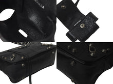 Load image into Gallery viewer, 極美品 BALENCIAGA バレンシアガ ショルダーバッグ LE CAGOLE ルカゴール ミディアム 719093210KR1000 ブラック 中古 61009