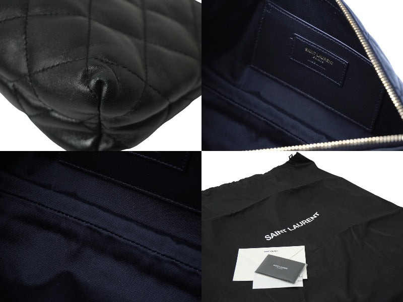 極美品 YVES SAINT LAURENT イヴ サンローラン トートバッグ