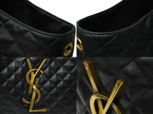 画像をギャラリービューアに読み込む, 極美品 YVES SAINT LAURENT イヴ サンローラン トートバッグ イカール マキシ ショッピングバッグ 698651AAANG100 中古 61010