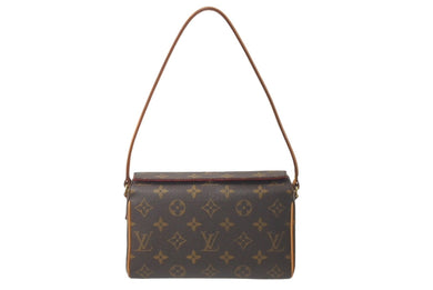 極美品 LOUIS VUITTON ルイヴィトン ハンドバッグ レシタル モノグラムキャンバス M51900 廃番 中古 61013