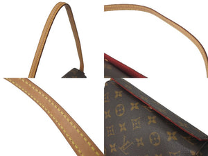 極美品 LOUIS VUITTON ルイヴィトン ハンドバッグ レシタル モノグラムキャンバス M51900 廃番 中古 61013