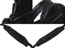 Load image into Gallery viewer, BALENCIAGA バレンシアガ ネオクラシックミニ ２WAYハンドバッグ 1000スト 693913 レザー ブラック ゴールド金具 美品 中古 61014