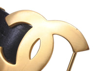 Load image into Gallery viewer, CHANEL シャネル ベルト ココマーク ブラック レザー サイズ65/26 96A刻印 ゴールド金具 美品 中古 61018