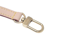 画像をギャラリービューアに読み込む, 新品同様品 LOUIS VUITTON ルイヴィトン ショルダーストラップ ベージュ ヌメ革 ゴールド金具 中古 61022