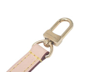 画像をギャラリービューアに読み込む, 新品同様品 LOUIS VUITTON ルイヴィトン ショルダーストラップ ベージュ ヌメ革 ゴールド金具 中古 61022