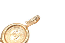 Load image into Gallery viewer, CHANEL シャネル チェーンベルト GP ココマーク ロゴ コイン レディース ゴールド金具 美品 中古 61024