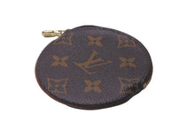 Load image into Gallery viewer, LOUIS VUITTON ルイヴィトン コインケース ポルトモネロン モノグラムミニ ブラウン M61926 円形 美品 中古 61033