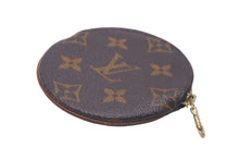 Load image into Gallery viewer, LOUIS VUITTON ルイヴィトン コインケース ポルトモネロン モノグラムミニ ブラウン M61926 円形 美品 中古 61033