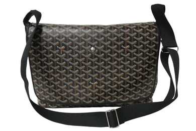 GOYARD ゴヤール ショルダーバッグ カペシアン バッグMM ヘリンボーン柄 CAPETIMMLTY01CG01P シルバー金具 美品 中古 61048