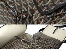 Load image into Gallery viewer, GOYARD ゴヤール ショルダーバッグ カペシアン バッグMM ヘリンボーン柄 CAPETIMMLTY01CG01P シルバー金具 美品 中古 61048