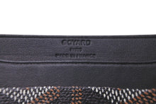 Load image into Gallery viewer, 極美品 GOYARD ゴヤール カードケース サン シュルピス ヘリンボーン ブラック ブラウン 中古 61052