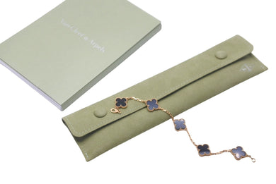 新品未使用 Van Cleef & Arpels ヴァンクリーフ＆アーペル ブレスレット ヴィンテージアルハンブラ VCARA41300 18K YG オニキス