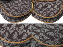 Load image into Gallery viewer, Christian Dior クリスチャンディオール ワンショルダーバッグ トロッター ダブルサドル ブラウン 07RU 0013 美品 中古 61082