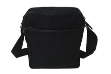 Load image into Gallery viewer, PRADA プラダ ショルダーバッグ 2VH029 トライアングルロゴ ナイロン サフィアーノレザー ブラック シルバー金具 良品 中古 61093
