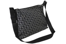 Load image into Gallery viewer, Christian Dior クリスチャンディオール ショルダーバッグ トロッター 02RU 1004 ブラック グレー シルバー金具 美品 中古 61106