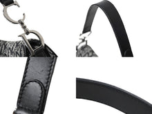 画像をギャラリービューアに読み込む, 極美品 Christian Dior クリスチャンディオール ワンショルダーバッグ サドルバッグ トロッター柄 キャンバス ネイビー RU1012 中古 61109