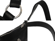 Load image into Gallery viewer, 新品同様品 CHROME HEARTS クロムハーツ ショルダーバッグ チキンナゲットスモール ダガー レザー シルバー925 ブラック 中古 61113