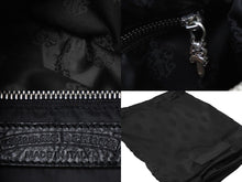 Load image into Gallery viewer, 新品同様品 CHROME HEARTS クロムハーツ ショルダーバッグ チキンナゲットスモール ダガー レザー シルバー925 ブラック 中古 61113