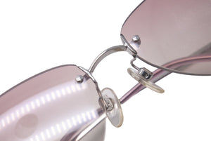 CHANEL シャネル サングラス ココマーク サイズ59□16 130 パープル グラデーション 4013 c.124/58 美品 中古 61131