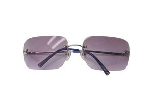 CHANEL シャネル サングラス ココマーク サイズ62□17 120 パープル系 グラデーション 4017 c.124/79 美品 中古 61133