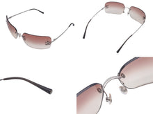 Load image into Gallery viewer, 極美品 CHANEL シャネル サングラス ココマーク ラインストーン サイズ62□17 120 ブラウン 4017-D c.124/89 中古 61140