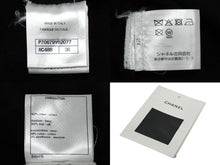 Load image into Gallery viewer, CHANEL シャネル 21SS タンクトップ ノースリーブ サイズ36 ココマーク プリント ブラック コットン P70679V62077 美品 中古 61162