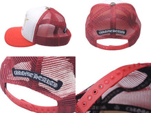Load image into Gallery viewer, Chrome Hearts クロムハーツ Matty boy マッティボーイ SEX records メッシュキャップ レッド ホワイト 中古 61181