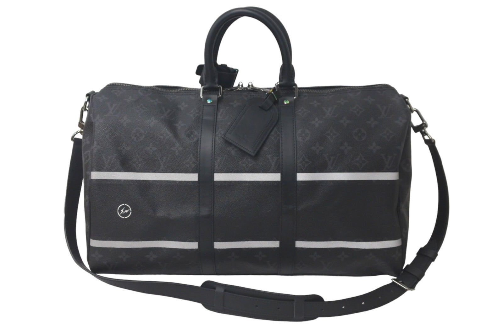 Louis Vuitton ボストンバッグ ブラック 美品】LOUIS VUITTON ボストンバッグ ブラック