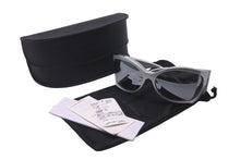 Load image into Gallery viewer, 極美品 BALENCIAGA バレンシアガ バタフライフレームサングラス 657842 BB0154S グレー サイズ72□18-115 中古 61201