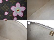 Load image into Gallery viewer, LOUIS VUITTON ルイ ヴィトン 村上隆 ポシェットアクセソワール ポーチ M92006 モノグラムチェリーブロッサム 美品 中古 61206