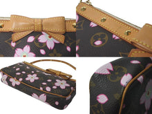 Load image into Gallery viewer, LOUIS VUITTON ルイ ヴィトン 村上隆 ポシェットアクセソワール ポーチ M92006 モノグラムチェリーブロッサム 美品 中古 61206