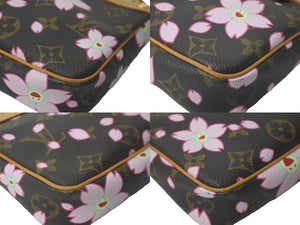LOUIS VUITTON ルイ ヴィトン 村上隆 ポシェットアクセソワール ポーチ M92006 モノグラムチェリーブロッサム 美品 中古 61206