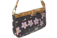 Load image into Gallery viewer, LOUIS VUITTON ルイ ヴィトン 村上隆 ポシェットアクセソワール ポーチ M92006 モノグラムチェリーブロッサム 美品 中古 61207