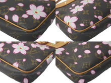 Load image into Gallery viewer, LOUIS VUITTON ルイ ヴィトン 村上隆 ポシェットアクセソワール ポーチ M92006 モノグラムチェリーブロッサム 美品 中古 61207