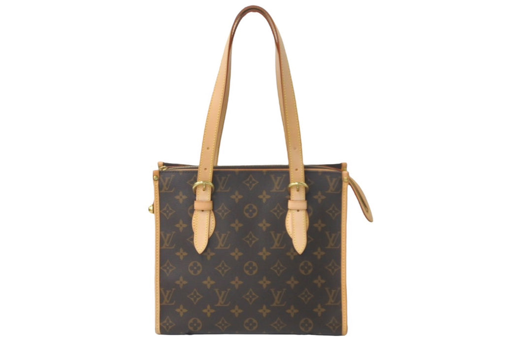 LOUIS VUITTON ルイ ヴィトン ポパンクール オ ショルダーバッグ M40007 モノグラムキャンバス ブラウン 美品 中古 61232