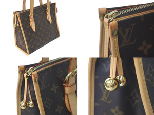 LOUIS VUITTON ルイ ヴィトン ポパンクール オ ショルダーバッグ M40007 モノグラムキャンバス ブラウン 美品 中古 61232