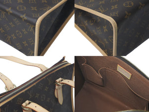 LOUIS VUITTON ルイ ヴィトン ポパンクール オ ショルダーバッグ M40007 モノグラムキャンバス ブラウン 美品 中古 61232