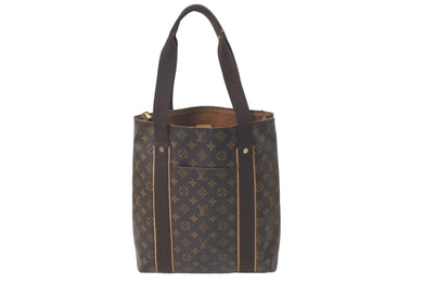 極美品 LOUIS VUITTON ルイ ヴィトン カバボブール トートバッグ M53013 縦型 モノグラムキャンバス ブラウン 中古 61240