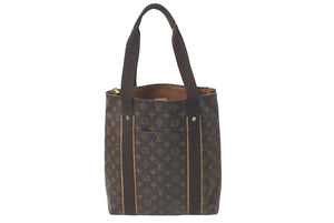 極美品 LOUIS VUITTON ルイ ヴィトン カバボブール トートバッグ M53013 縦型 モノグラムキャンバス ブラウン 中古 61240