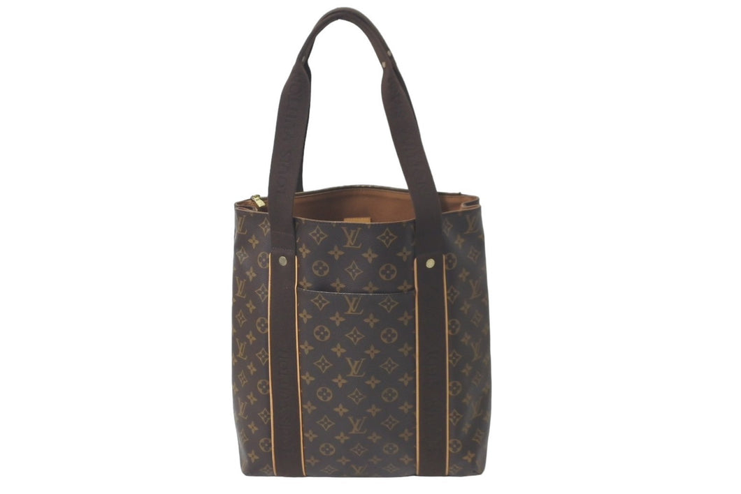 極美品 LOUIS VUITTON ルイ ヴィトン カバボブール トートバッグ M53013 縦型 モノグラムキャンバス ブラウン 中古 61240